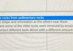 Match the types of unconformities with their correct descriptions.