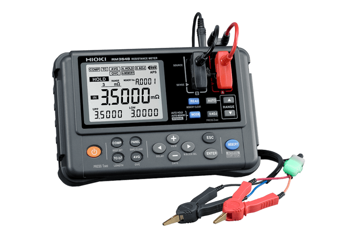 When measuring resistance with an ohmmeter asvab