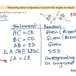 Triangles congruence proofs booklet answer key